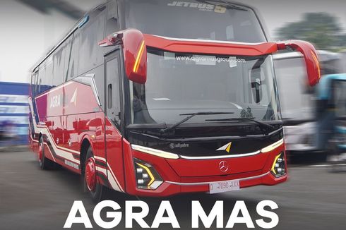 PO Agra Mas Rilis Bus Baru, Pakai Jetbus 5 MHD