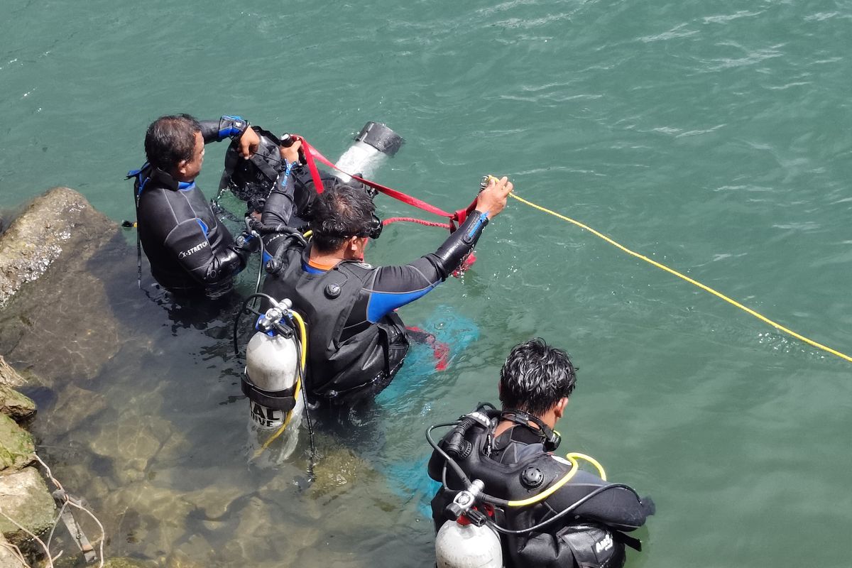 Mahasiswa Unika yang Tenggelam di Air Terjun Situmurun Danau Toba Belum  Ditemukan