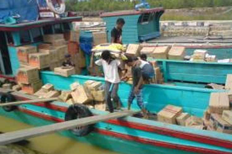 Warga Perbatasan di Nunukan Masih bergantung kepada negara Malaysia dalam memenuhi kebutuhan pokok mereka.