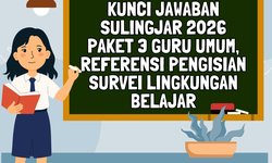 Kunci Jawaban Sulingjar 2026 Paket 3 Guru Umum, Referensi Pengisian Survei Lingkungan Belajar