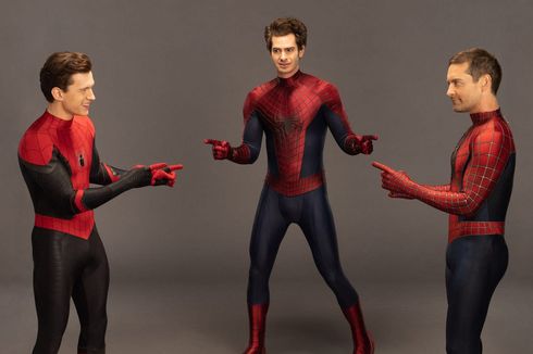Tom Holland Sebut Satu dari Tiga Spider-Man Pakai Bokong Palsu, Andrew Garfield: Bukan Saya