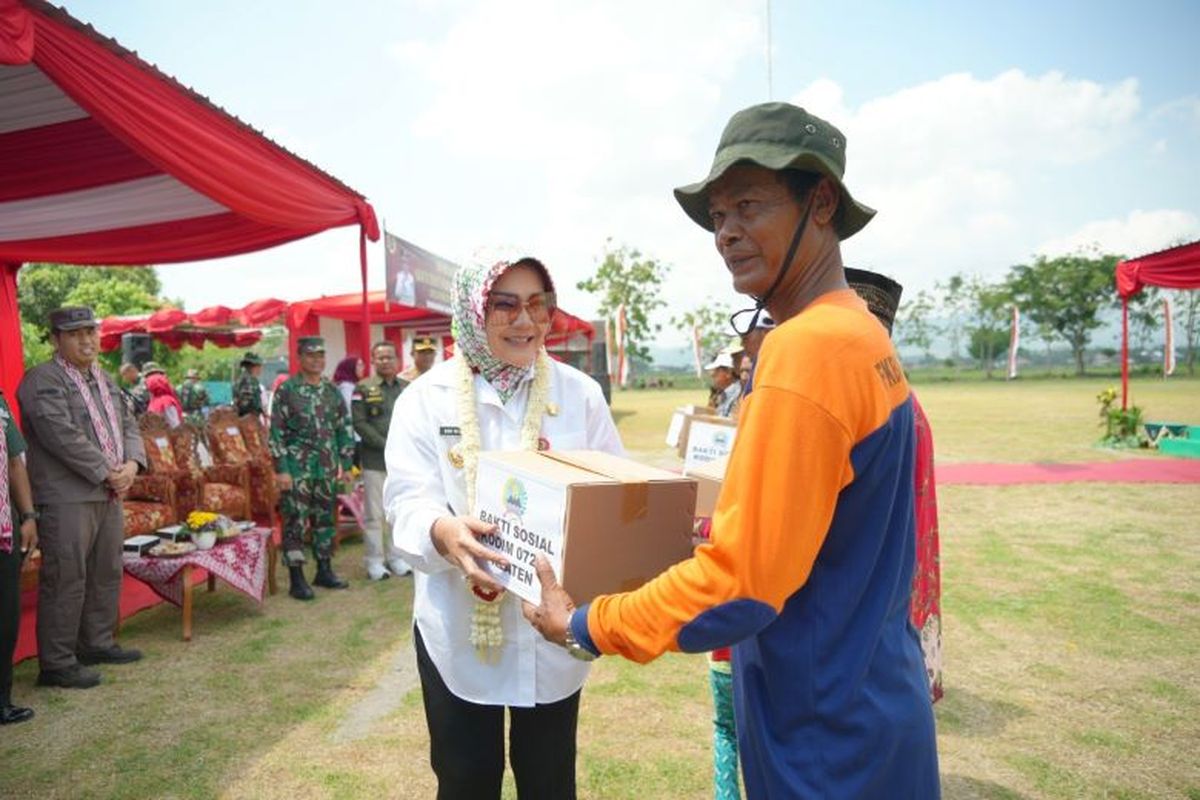 Penutupan program KBMKB ke-25 di Lapangan Desa Pundungsari, Rabu (9/10/2024).