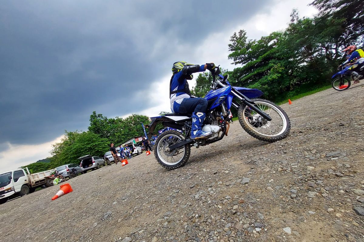 Yamaha WR 155R Fun Riding Competition di Bukit Hambalang, Sentul, Bogor