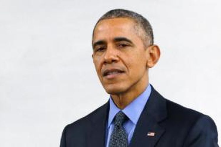 Presiden Amerika Serikat Barack Obama di San Bernardino, 18 November 2015