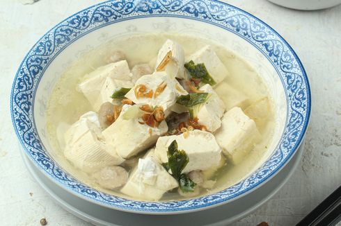 Resep Sup Tahu Sederhana, Pakai Tetelan Daging Sapi