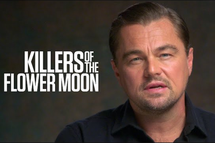 Aktor Leonardo DiCaprio dalam wawancara eksklusifnya dengan Apple TV+ untuk film Killers of the Flower Moon terbarunya Killer