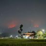 Kebakaran di Gunung Guntur: Tiga Titik Api Masih Menyala, Warga dan Petugas Siaga