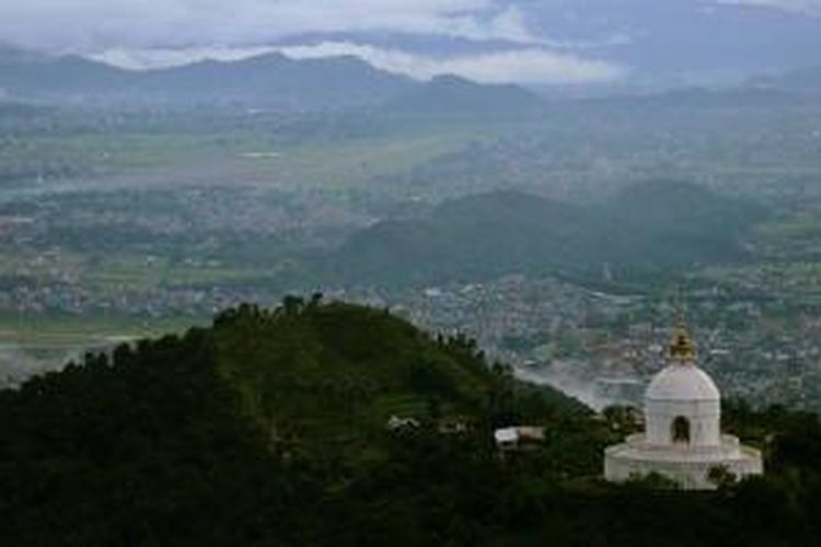 World Peace Pagoda di Nepal.