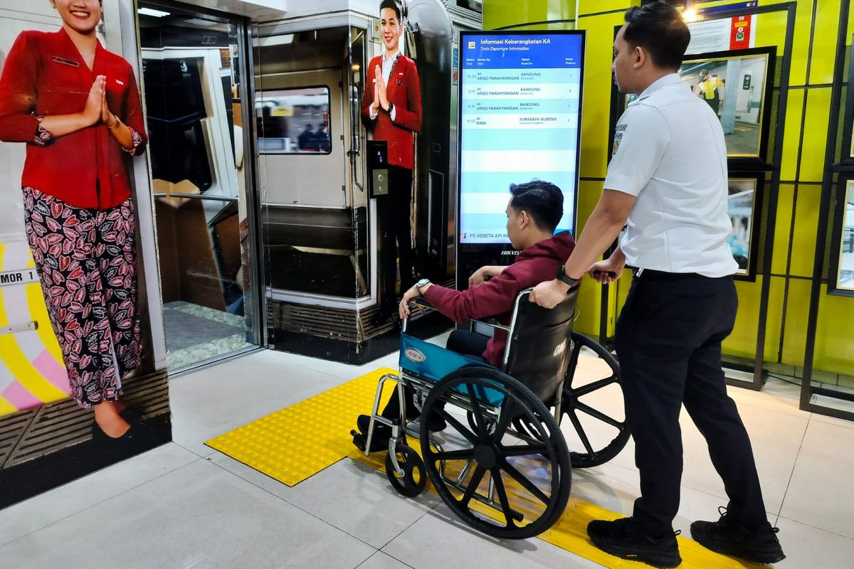 Diskon Tiket Kereta 20 Persen Bagi Penumpang Disabilitas Mulai 17 September