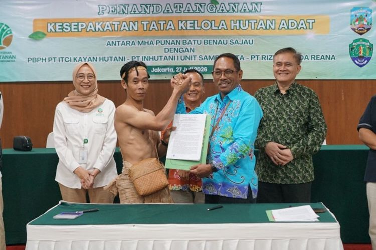 3 Perusahaan Sepakat Alokasikan Konsesi, Hutan Adat Punan Batu Benau Segera Ditetapkan