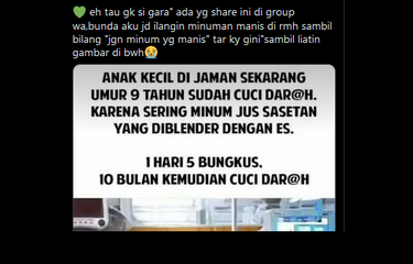 bahaya konsumsi minuman serbuk sachet 