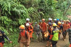 Sempat Selamatkan Istri dan Anaknya, Korban Longsor di Bogor Ditemukan Meninggal