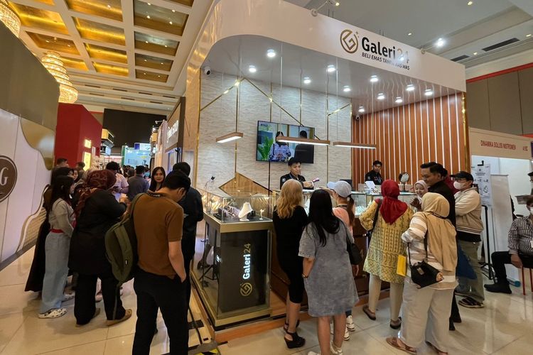 Minat Investasi Tinggi, Galeri 24 Jual Lebih dari 3 Kg Emas di BIJF 2026