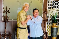 Ganjar Bertemu Prabowo di Solo dan Pamerkan Keakraban Keduanya 