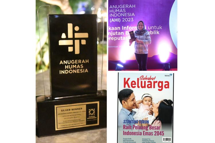 Majalah elektronik BKKBN, Sahabat Keluarga, meraih silver winner di ajang The 5th AHI 2023. 
