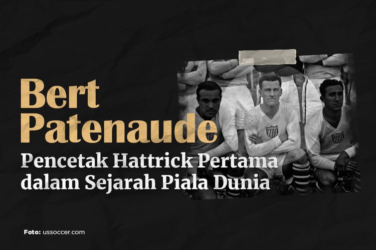 Bert Patenaude, Pencetak Hattrick Pertama dalam Sejarah Piala Dunia