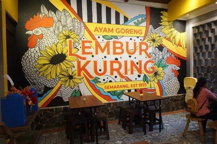 Ayam Goreng Lembur Kuring, rumah makan legendaris di Semarang sejak 1975. 