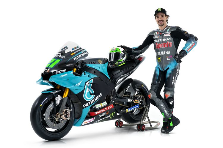 Franco Morbidelli dengan Yamaha YZR-M1 A-spec