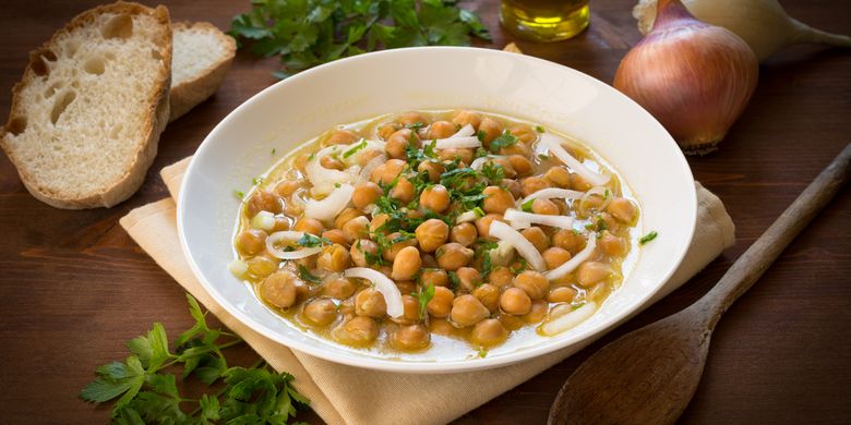 Resep Sup Kacang Arab Lemon dan Minyak Zaitun, Santapan Centenarian - Vimarsana News
