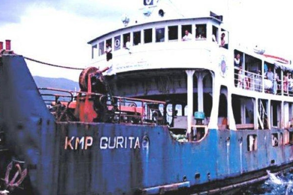 KMP Gurita tenggelam di Perairan Ujong Seukee, Sabang, 19 Januari 1996