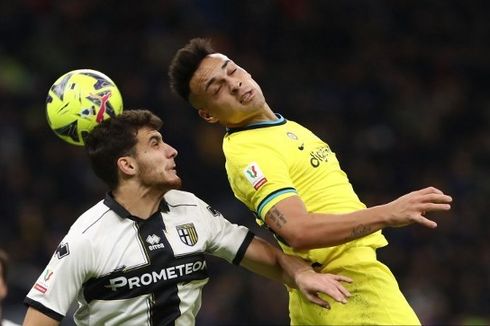 Hasil Inter Vs Parma 1-1, Lautaro Martinez Paksa Laga Berlanjut ke Extra Time