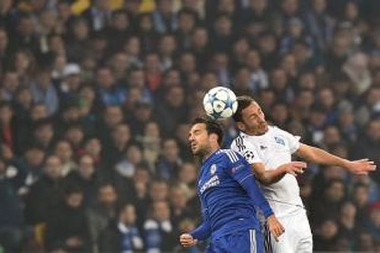 Chelsea bermain imbang tanpa gol saat melawat ke kandang Dynamo Kyiv, Selasa (20/10/2015). 