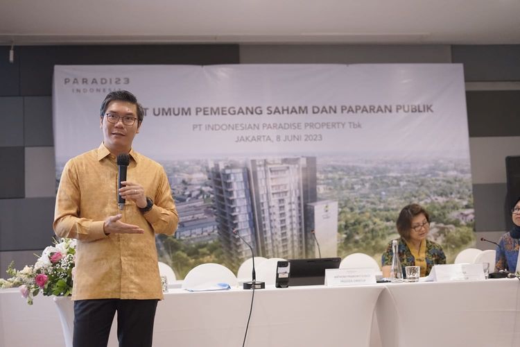 Presiden Direktur PT Indonesian Paradise Property Tbk (INPP) Anthony Prabowo Susilo