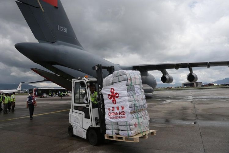 Data Satelit China Bantu Penanganan Banjir Nepal