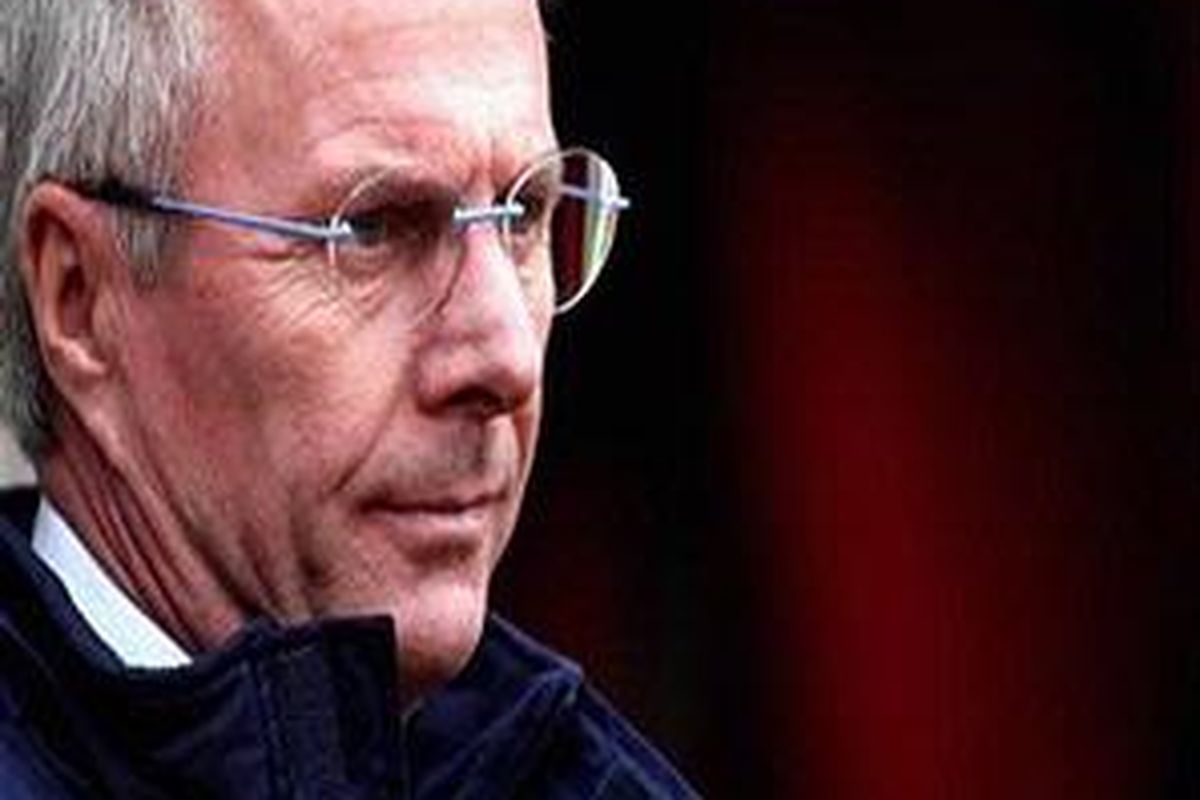 Sven Goran Eriksson segera meninggalkan Manchester City.
