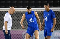 Respons Deschamps soal Karim Benzema Main di Final Piala Dunia 2022