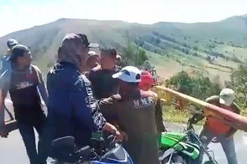 Video Viral Pengendara Ngotot Memaksa Masuk Kawasan Bromo yang Masih Tutup karena PPKM