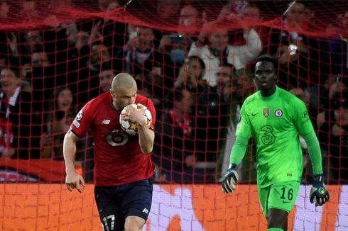 Liga Champions Lille Vs Chelsea 1-2: Serba Tiga dari Burak Yilmaz