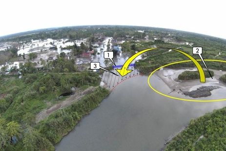 Cegah Banjir, BBWS Pompengan Jeneberang Lakukan Normalisasi Sungai Rongkong