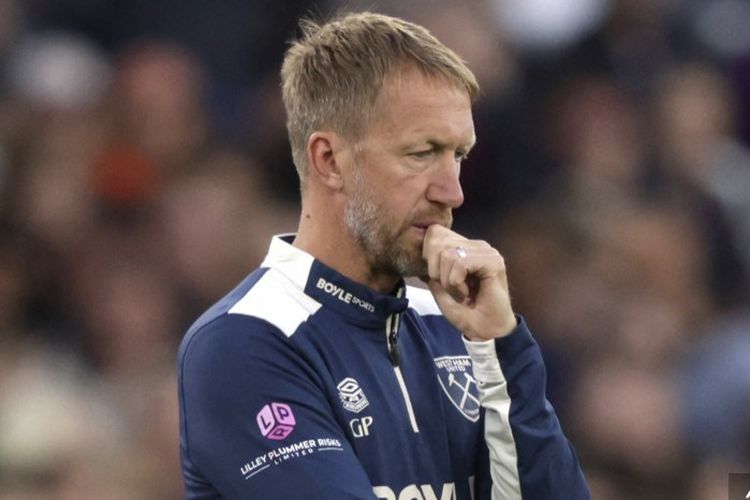 Kubu Premier League, West Ham United, memastikan bahwa mereka telah memecat pelatih Graham Potter pada Sabtu (27/9/2025).