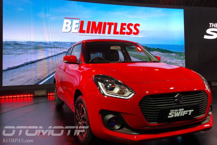 All-New Suzuki Swift meluncur di Delhi Auto Expo, Kamis (8/2/2018).