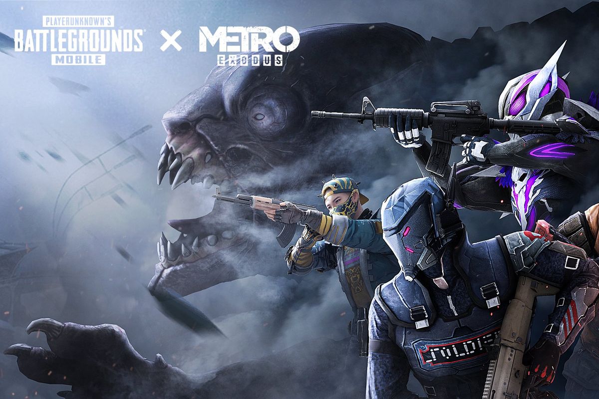 Poster PUBG Mobile x Metro: Exodus.