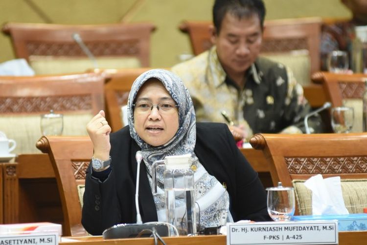 Anggota Komisi IX DPR RI Fraksi Partai Keadilan Sejahtera, Kurniasih Mufidayati.