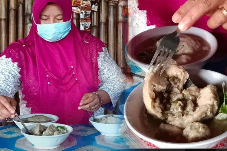 Bakso belimbing dari Kediri. 