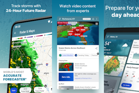 VIDEO: 3 Aplikasi Prakiraan Cuaca untuk Pantau Kondisi Ekstrem