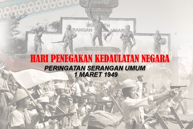 Peringatan Hari Penegakan Kedaulatan Negara 1 Maret.