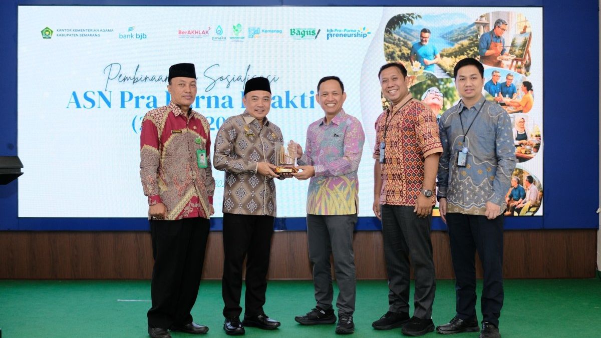 bank bjb Perkuat Literasi Keuangan dan Kewirausahaan Calon Pensiunan Kemenag Semarang