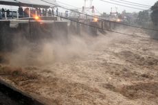 Bendung Katulampa Siaga 1, Warga Bantaran Ciliwung Diminta Waspada