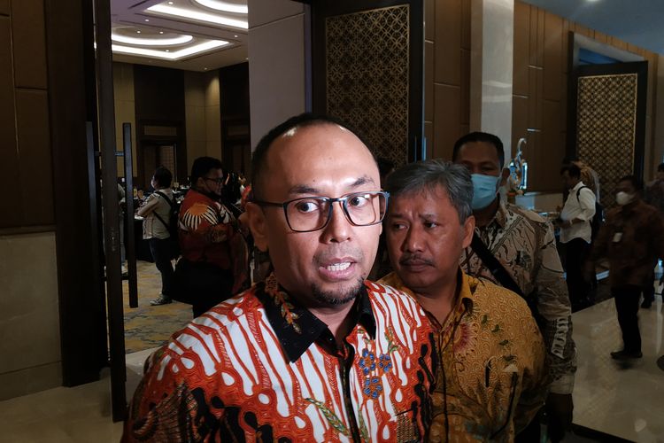 Kepala PPATK Ivan Yustiavandana di Hotel Sultan, Jakarta, Kamis (19/1/2023).