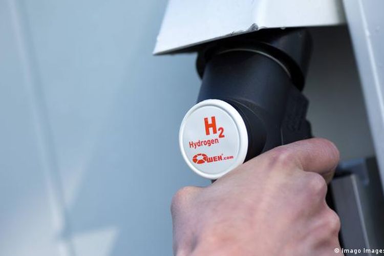 Foto ilustrasi bahan bakar hidrogen.