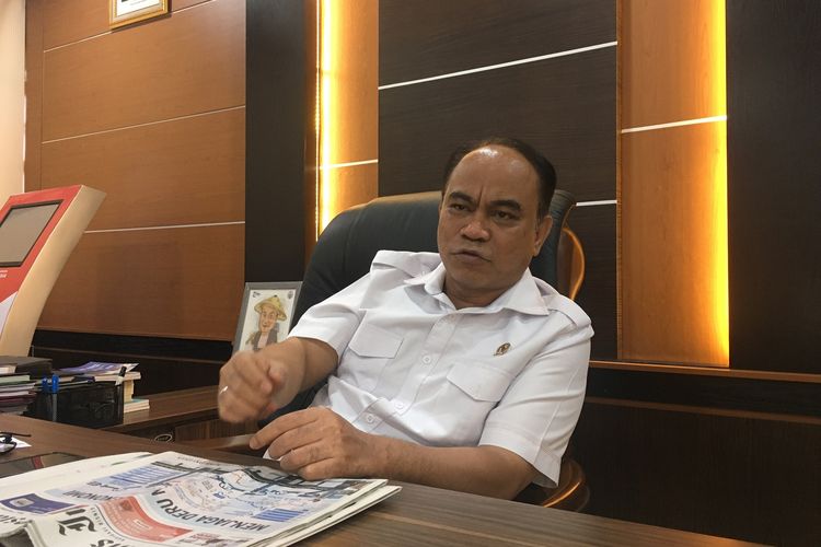 Wakil Menteri Desa, Pembangunan Daerah Tertinggal, dan Transmigrasi (PDTT), Budi Arie Setiadi. Gambar diambil di kantor Kementerian Desa PDTT, Rabu (2/12/2020)