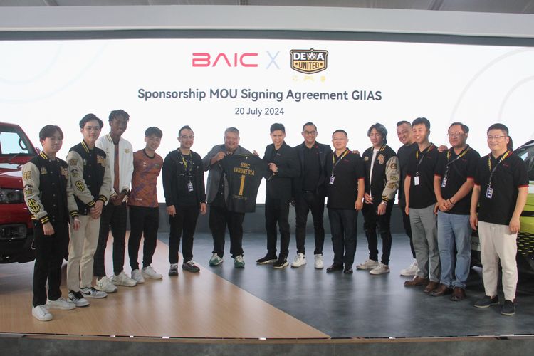 BAIC Indonesia sponsori Dewa United.
