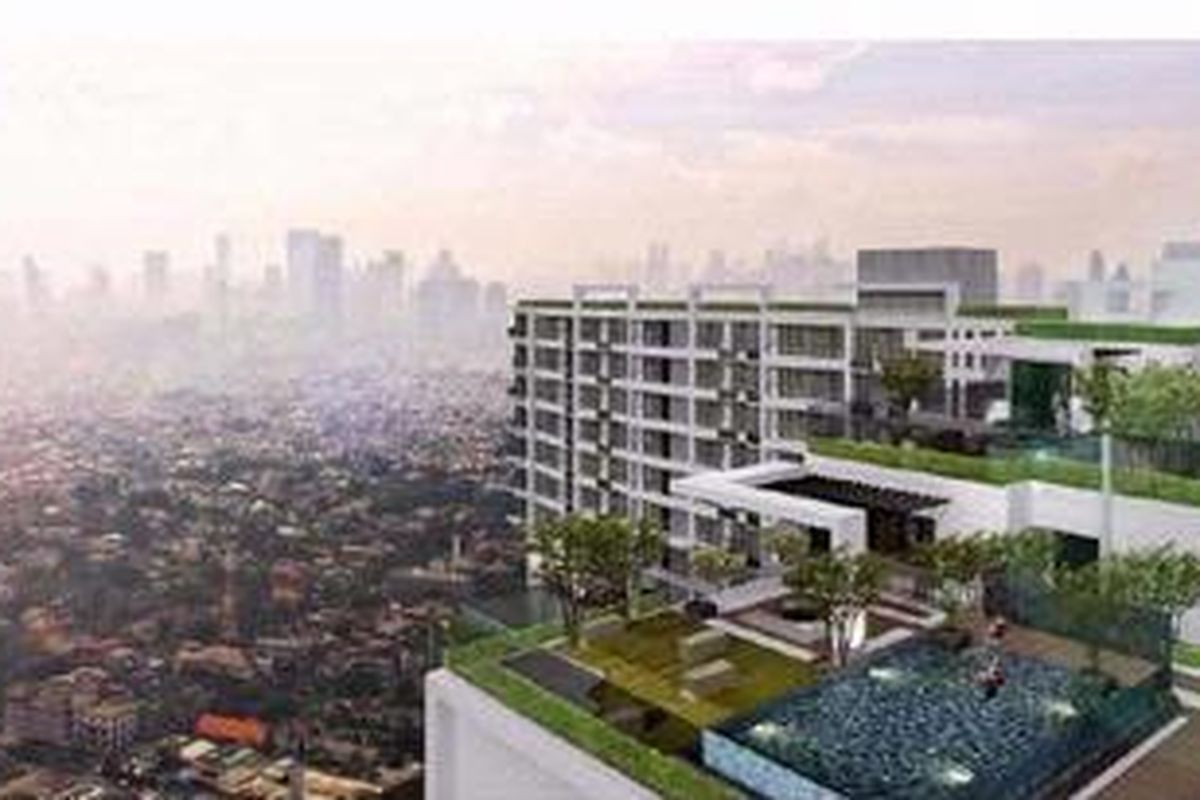 Salah satu properti yang dibangun Lippo Karawaci