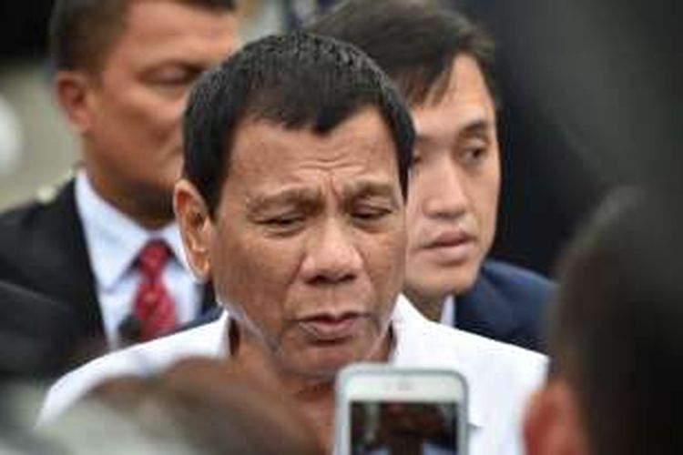 Presiden Filipina, Rodrigo Duterte.