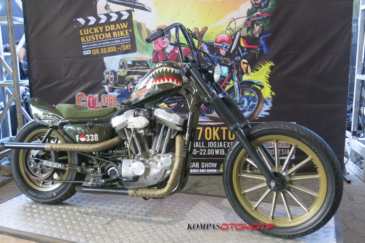 Chopper Belo Negoro jadi luck draw Kustomfest 2018