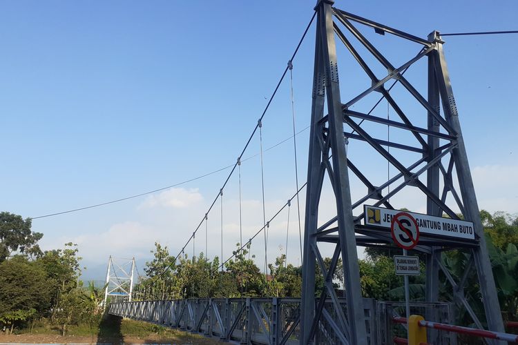 Jembatan Gantung Mbah Buto, Kabupaten Jombang
